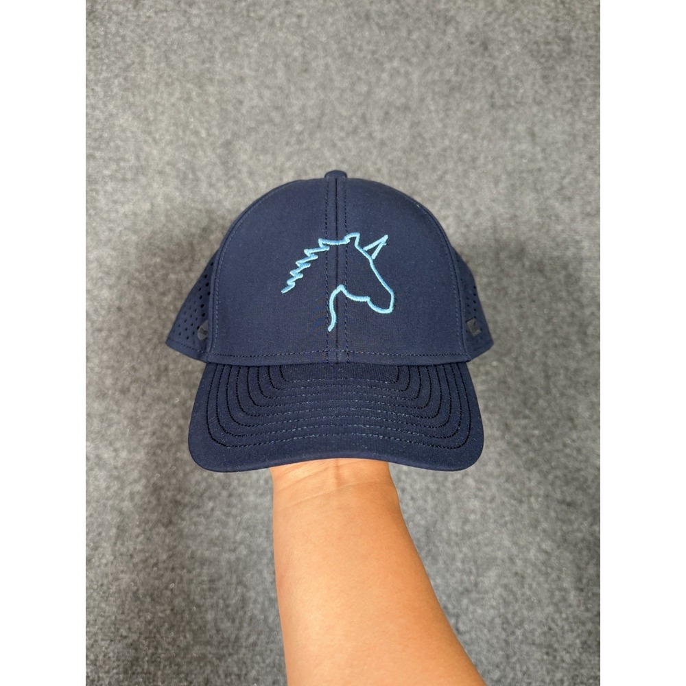 Melin A-Game Hydro Cap Blue Sz 58cm Breathable Performance Athleisure Sports